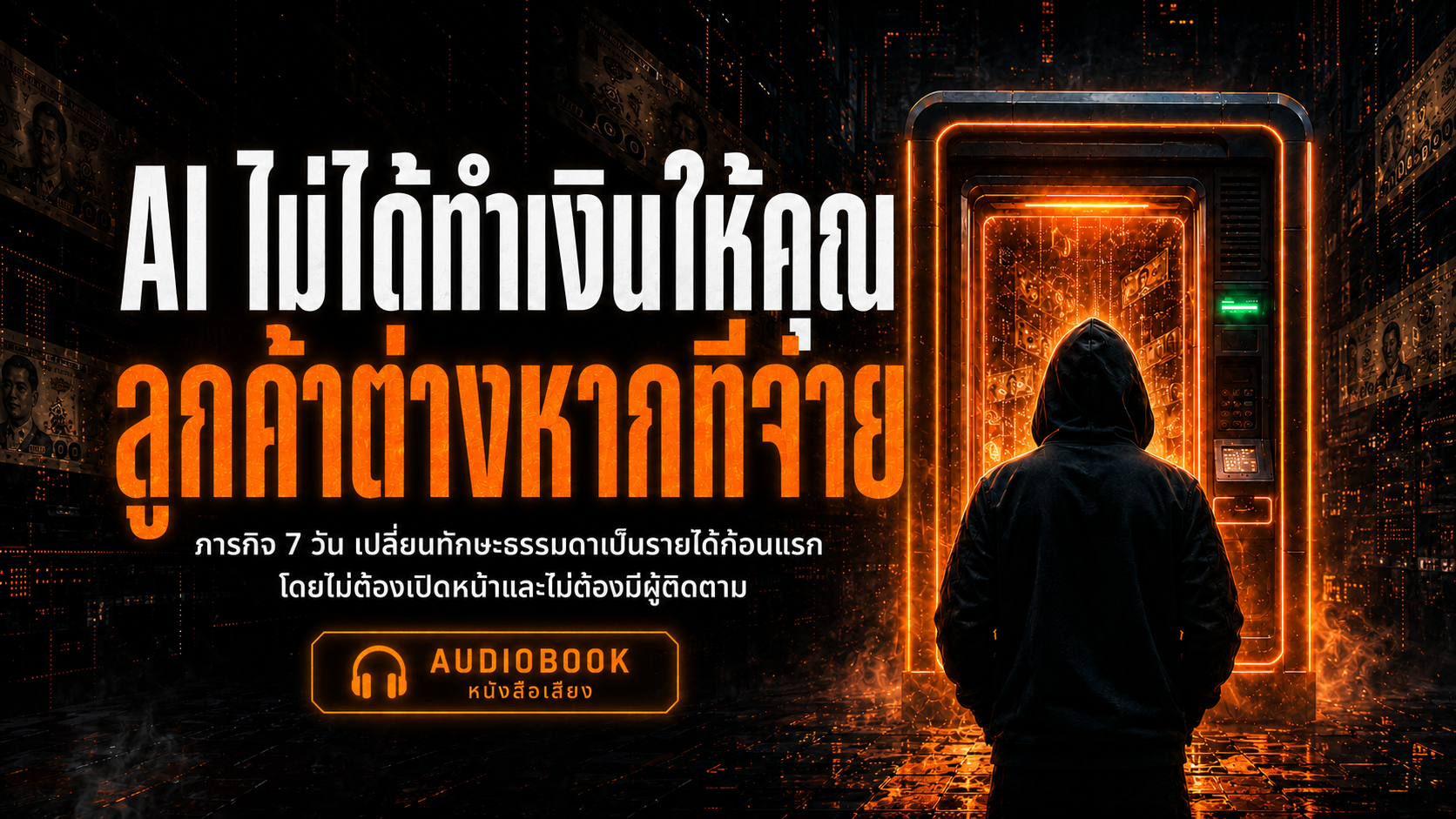 Audibook AI ไม่ได้ทำเงินให้คุณ ลูกค้าต่างหากที่จ่าย