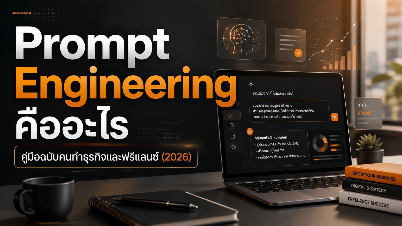 Prompt Engineering คืออะไร · คู่มือฉบับคนทำธุรกิจและฟรีแลนซ์ (2026)